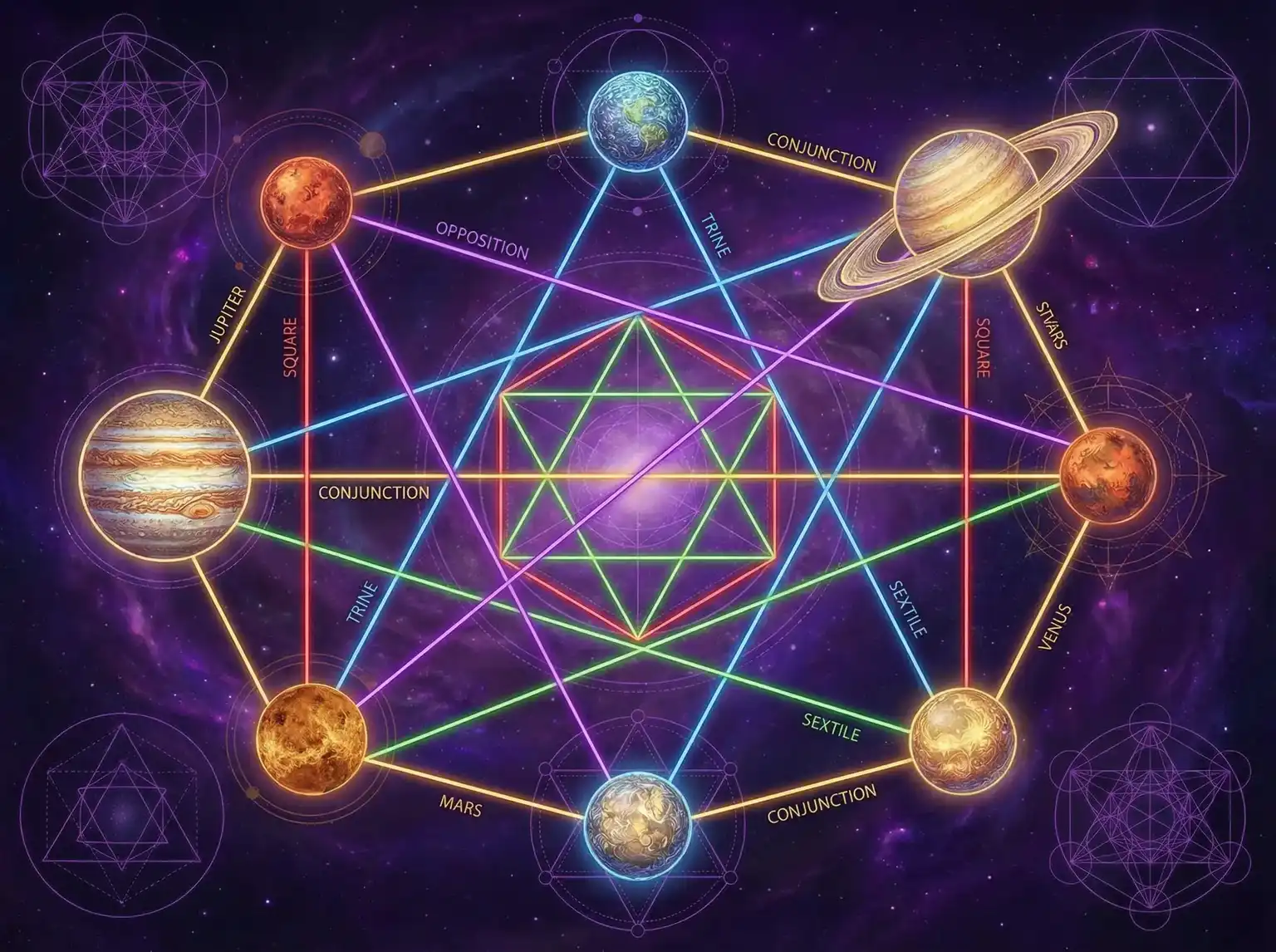 行星相位解读 - 给个直接放的网址2021 | 占星学进阶